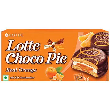 Lotte Chocopie Orange 72MBX pack