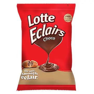 Lotte Eclairs Chocolate 48PCH pack