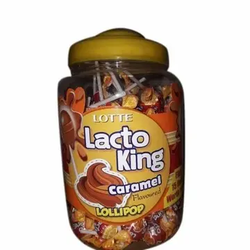 Lotte Lolly Pop Caramel 16JAR pack