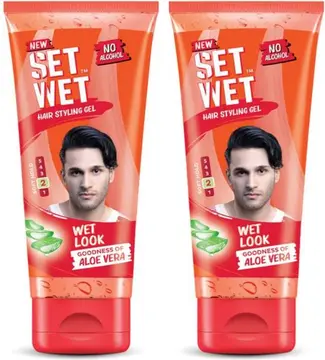Setwet Hair Gel Wet Look pack