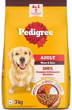 Pedigree Adult Meat Rice pack