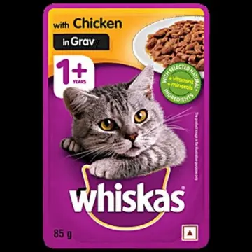 Pedigree Whiskas Cat Food pack