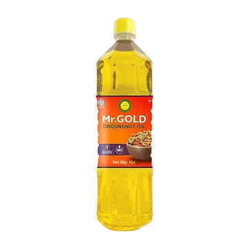 Mr Gold Groundnut Raw Oil 1LTR pack