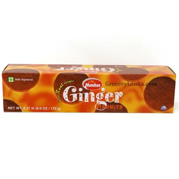 Munchee Ginger Biscuit pack
