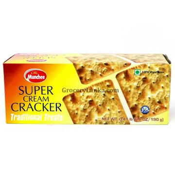 Munchee Super Cream Cracker pack