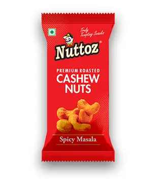 Nuttoz Masala Cashew pack