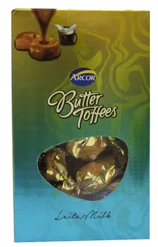 Arcor Butter Toffee Milk pack