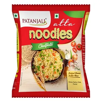Patanjali Atta Noodles Chatpata pack