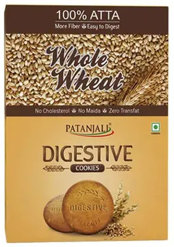 Patanjali Digestive Wheat Biscuit pack