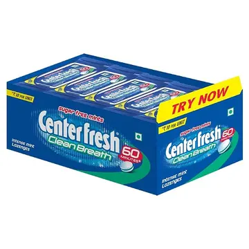Center Fresh Mints Clean Breath pack