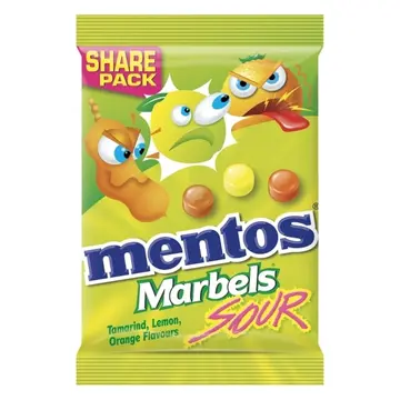 Sour Marbles Assorted 24POUCH pack