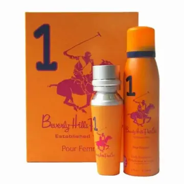Beverly Hills Polo Club Women Deo Orange pack