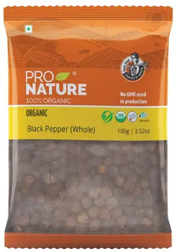 Pro Nature Black Pepper Whole pack