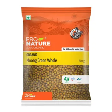 Pro Nature Moong Green Whole pack