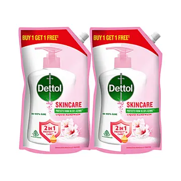 Dettol In Liquid Hand Wash Skincare 675MLX Buy Get pack