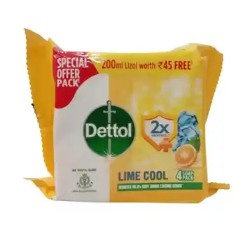 Dettol Soap Lime Cool Set pack