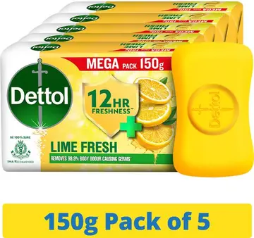 Dettol Soap Lime pack