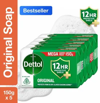 Dettol Soap Original 100X5GMX pack