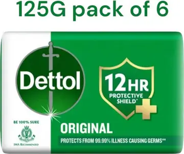 Dettol Soap Original 125GMX Price pack