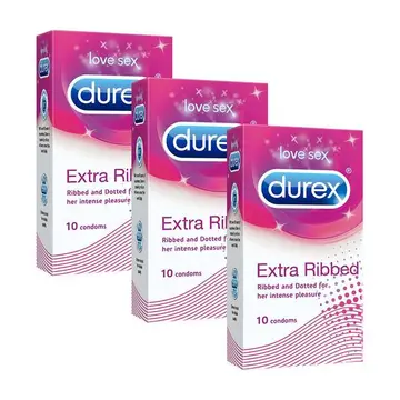 Durex Condom Ribbed pack