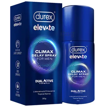 Durex Elevate Climax Delay Spray For Men pack