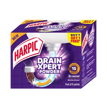 Harpic Drain Cleaner pack