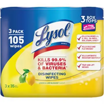 Lys Wipes Lemon Pk pack