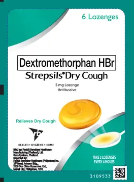 Strepsils Dry Cough pack