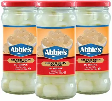 Abbies Pickle Silver Skin Onion pack