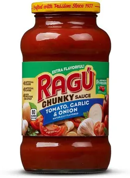 Ragu Tomato Garlic & Onion Sauce pack