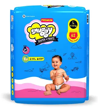 Snuggy Baby Pants Large 120C pack