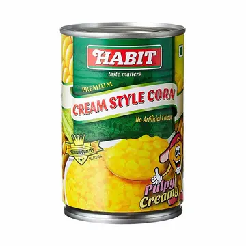Habit Cream Style Sweet Corn pack