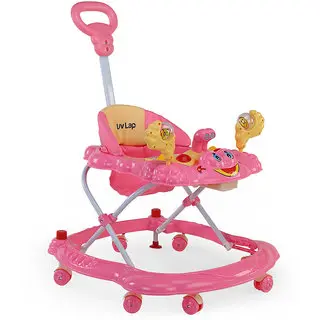 Luvlap Baby Walker 308B Pink pack