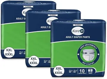Kare In Classic Diaper Pants Xxl-Xxxl pack
