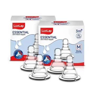 Luvlap Ess S Neck Nipple Medium pack