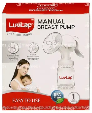 Luvlap Manual Breast Pump pack