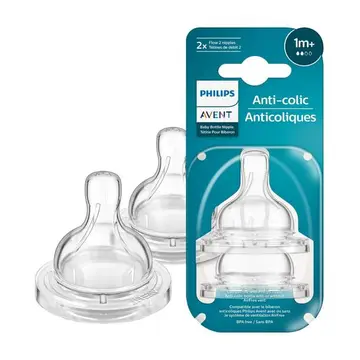 Philips Avent Teat Slow 2SC pack