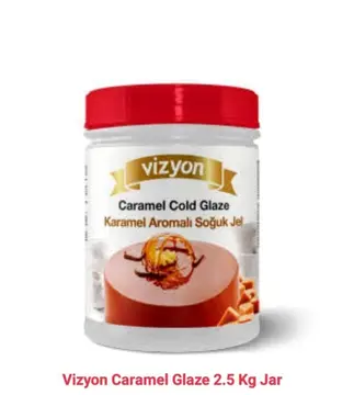 Vizyon Glaze Caramel pack