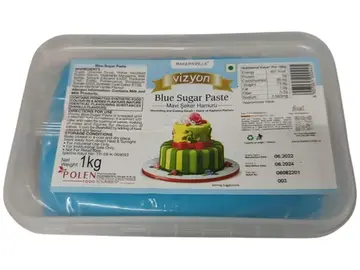 Vizyon Sugar Paste Blue pack
