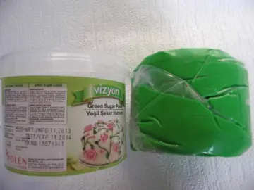 Vizyon Sugar Paste Green pack