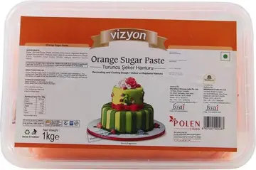Vizyon Sugar Paste Orange pack