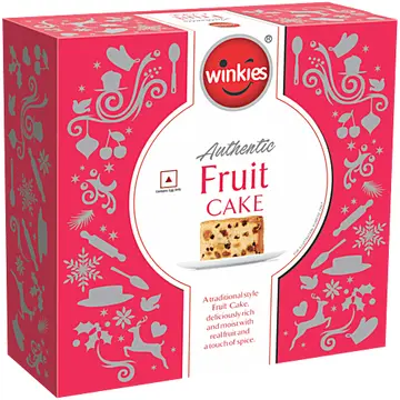 Winkies Authentic Fruit Cake pack