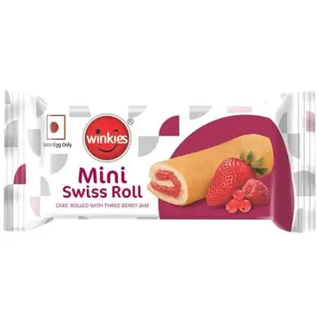 Winkies Swiss Roll Berry pack